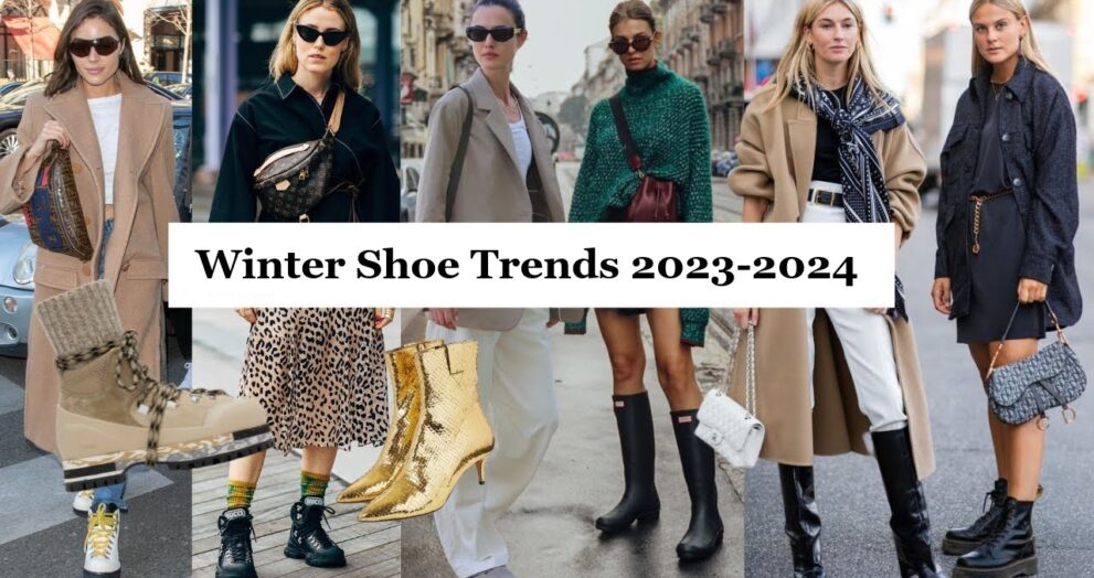 winter shoe trends 2023-2024